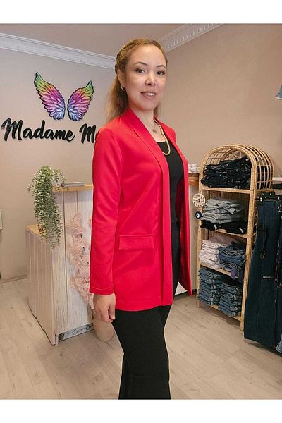 MADAME MELEK Двоен двоен блейзър цекет