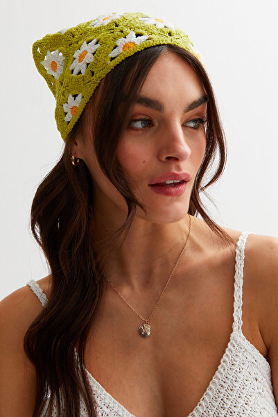 New Obsessions Бандана с мотив „Мисори Дейзи“, изработена на една кука