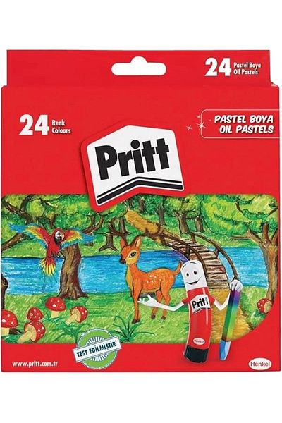 Pritt باستيل بويا كارتون كوتو 24 لو