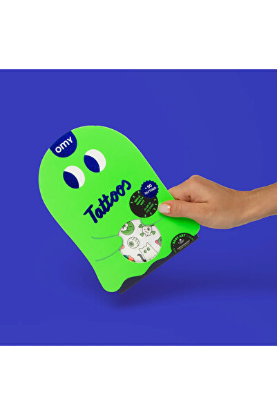 OMY Tattoo Çocuk Geçici Dövme - Glow in the Dark (50 ADET)