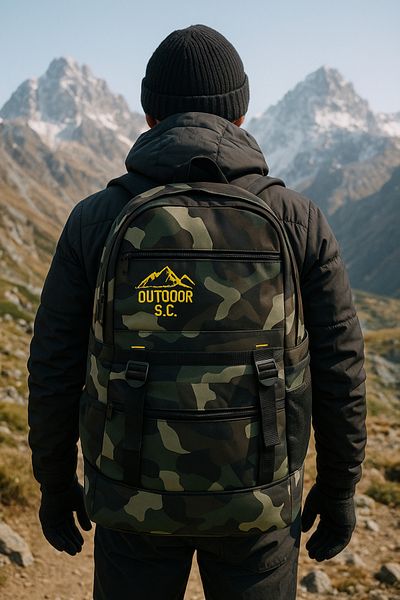 MOLDİVA Outdoor 70 Lt. Camping Mountaineer Hunter Travel Backpack Tactical Camping Bag