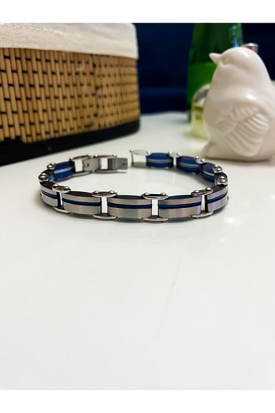 Naviforce Double Sided Use Men's Steel Bracelet