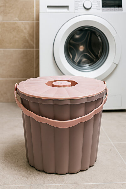 ARVALE 12LT Çok Amaçlı Kapaklı Organizer Kutu – Taşıma Saplı YUVARLAK