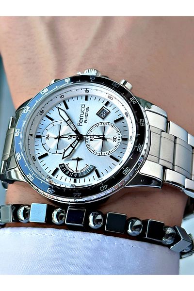 Ferrucci Funciton Multi Function 3 Atm Waterproof Men's Wristwatch