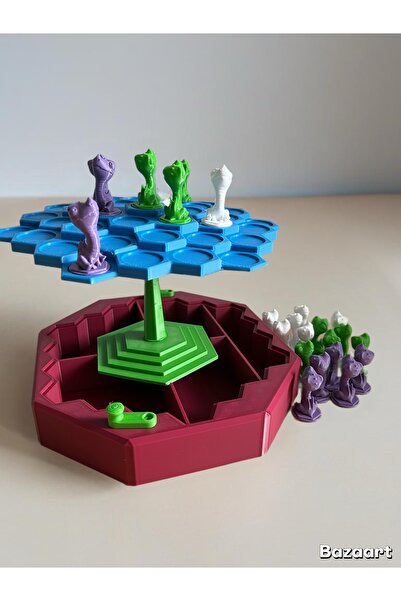 Tasarım Mini Ejderha Denge Oyuncağı /kurbağa Denge Oyun Muadili