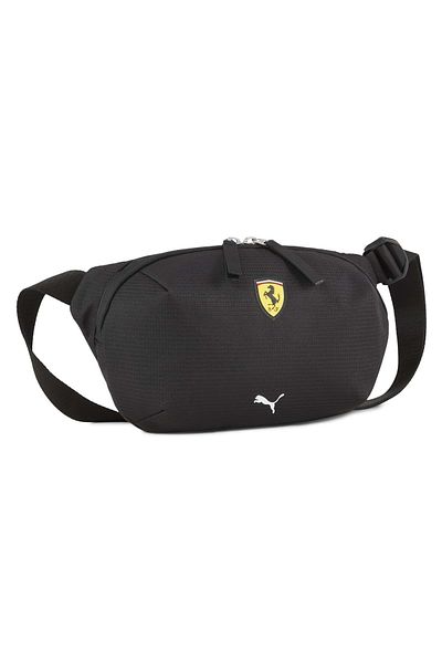 Puma 091261-02 Ferrari Race Waist Bag Unisex Waist Bag Black