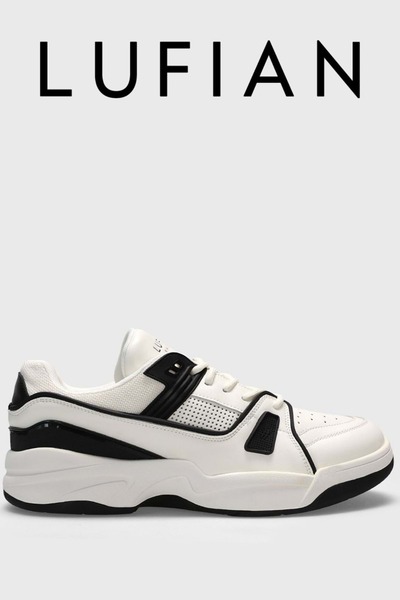 Lufian 111230266 Randy Sneaker Men's Leather Shoes White