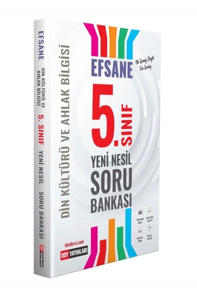 Ddy Yayınları 5. Sınıf Din Kültürü Ve Ahlak Bilgisi Efsane Yeni Nesil Soru Ba...