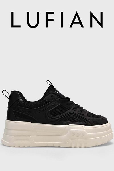 Lufian 121230033 Unisex Sneaker Shoes Black