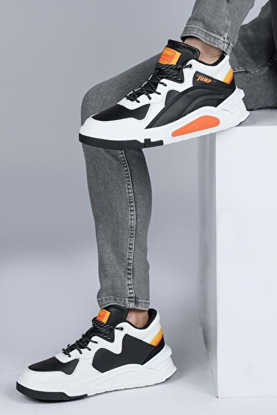 Jump 29103 Ανδρικά αθλητικά παπούτσια με ψηλό τοπ μαύρο, Casual αθλητικά παπούτσια