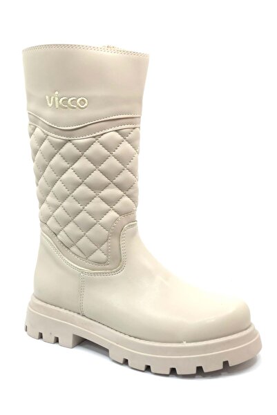 Vicco Μπότες Lux Filet για κορίτσια - Μπεζ