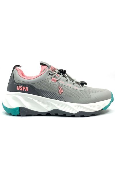 U.S. Polo Assn. Γκρι αθλητικά παπούτσια Unisex εξωτερικού χώρου Loren