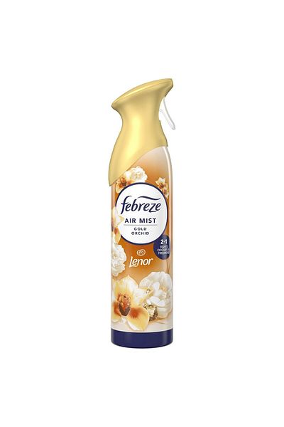 Febreze Gold Orchid Air Mist Spray 185 ml – Long-lasting Freshness & Elegant Fragrance