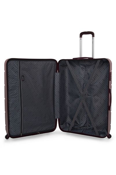 Senator Travel Bag Suitcase A1012 Hard Casing Cabin Luggage Trolley Burgundy