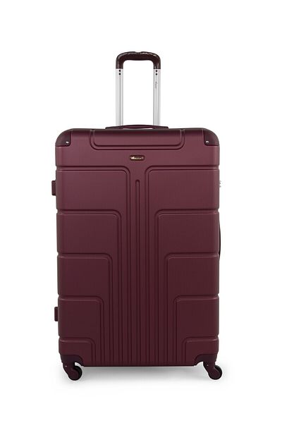 Senator Travel Bag Suitcase A1012 Hard Casing Cabin Luggage Trolley Burgundy