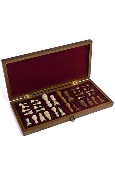 Helena Classic Wooden Chess Set 2673 BLK