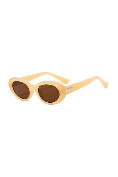 Toz Vintage Pivona Cream Color Vintage & Retro Sunglasses |   New Production