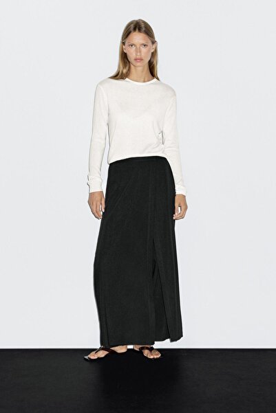 Massimo Dutti Bisiklet yaka yünlü triko kazak