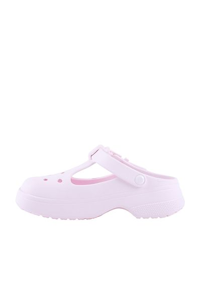 Crocs Papuci roz Mary Jane clasici pentru femei (210581-6ZW)