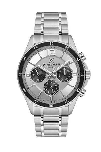 Daniel Klein New Season Men's Silver Wristwatch - Steel with Calendar and Function