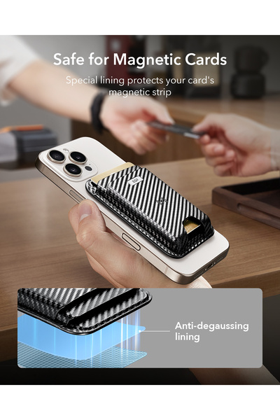 ESR Classic Geo Magsafe Wallet Boost Find My Licensed Wallet