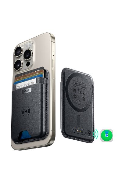 ESR محفظة Classic Geo Magsafe Wallet Boost Find My المرخصة