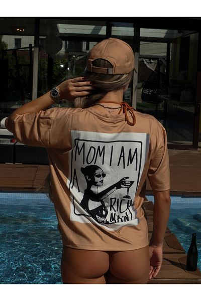 N1N311 Tricou cu omul bogat