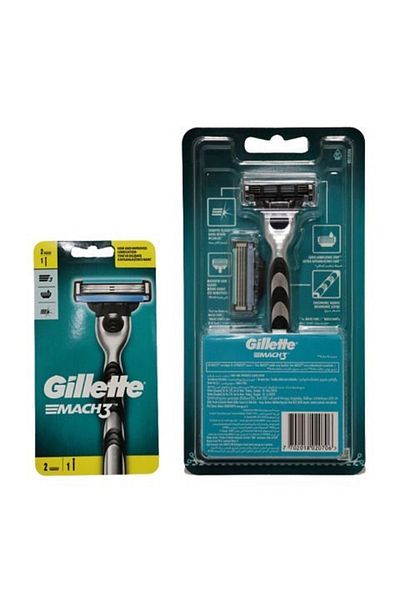 Gillette Mach3 Shaver Replacement Razor Blades 2 Replacement