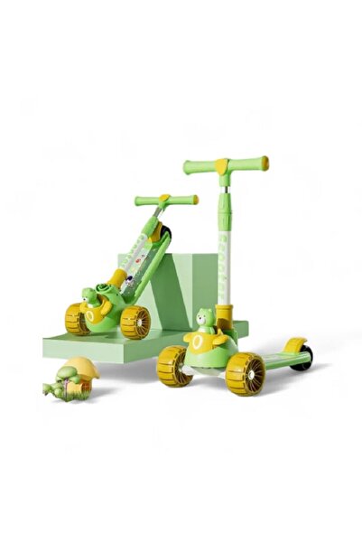 rexa سكوتر قدم بثلاث عجلات مع أضواء LED للأطفال من سن 3 سنوات فما فوق