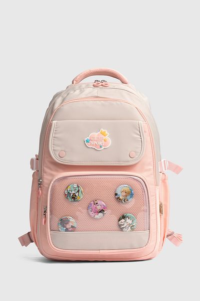 ÇÇS Ççs 51959 School Backpack Student Daily Travel Holiday Sports Walking Trip Pink