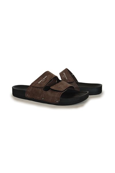 Pierre Cardin Papuci pentru bărbați Daily Summer 7019 7039 Maro