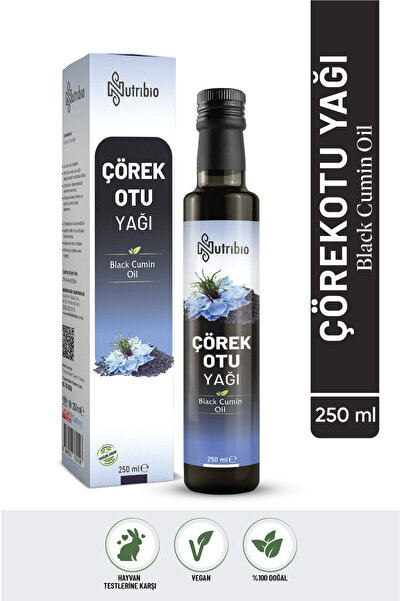 nutribio Çörek Otu Yağı %100 Saf 250 ml