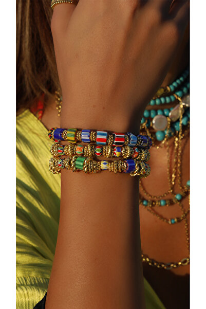 Bayemeyc Color Natural Stone Bracelet