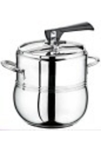 OMS PASLANMAZ Oms 5104 Classic Chubby Casserole Pressure Cooker 14 Liters