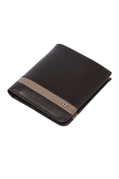 Tergan Мъжки портфейл от естествена кожа кафяв - S1ce00001664-a8k