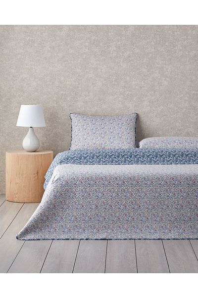 English Home Set cuvertură de pat unic multifuncțional Floral Heaven Seledon