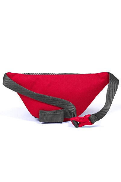 Coral High Gray Anime Motorcycle Patterned Waist Bag - Kids 11516