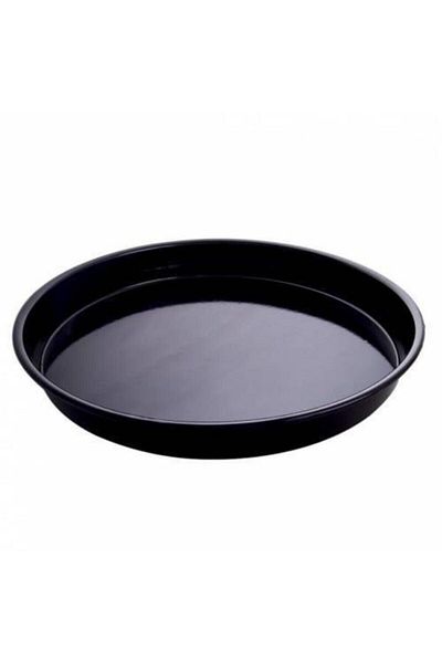 İstoç Türk 28 cm Enamel Baking Tray, Medium Size Round Zinc Tray 28X4Cm Healthy Enamel Pastry Baklava Tray