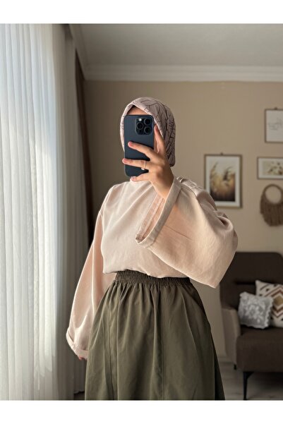 Mina Terzi&Butik Trend Salaş Kol Pamuklu Body Belmando