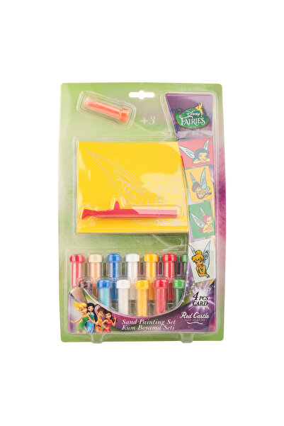 Red Castle Fairies 4 - بطاقات تلوين بلون رملي