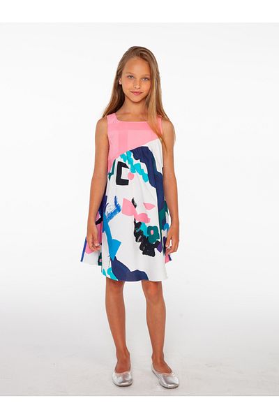 SheShe Sleeveless Comfortable Fit Girl's Dress