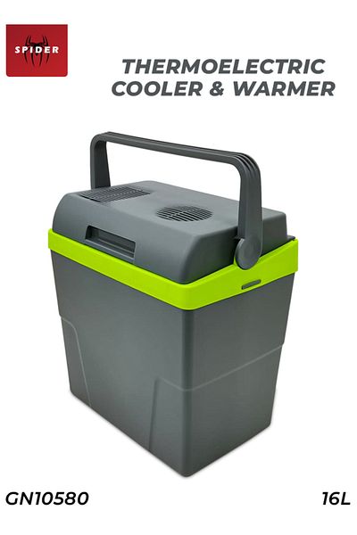 Generic Spider Plus Thermoelectric Car Cooler & Warmer 16l – Model Bs-1016 (GN10580), 12v/ac Power