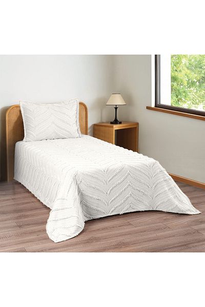 d'niss home touch of nature in your home Merve 2 Piece Single Bedspread