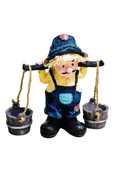 BLA BLA FOAM Figurina bătrânel cu găleți 14x20 cm