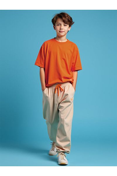 minojoy Boy's Gray Radon Pants