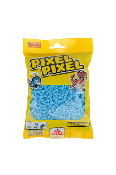 Pixel Pixel 3000 τεμάχια μίντι χάντρες ανοιχτό μπλε | Χάντρες κατάλληλες για ...