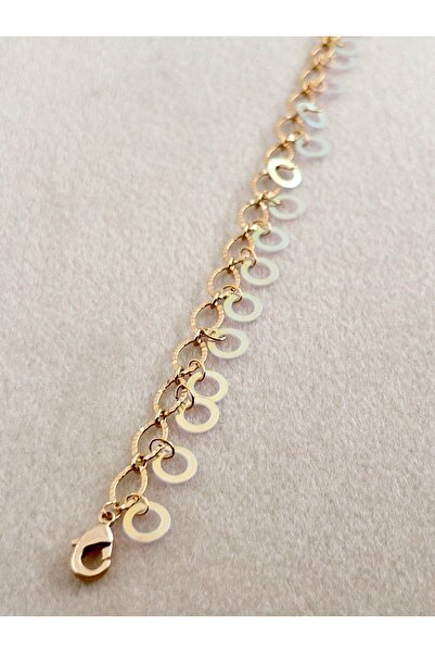 Genel Markalar Özel Seri Yansımalı Pullu Çelik Halhal