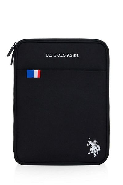 U.S. Polo Assn. Laptop și servietă neagră unisex Plevr23701