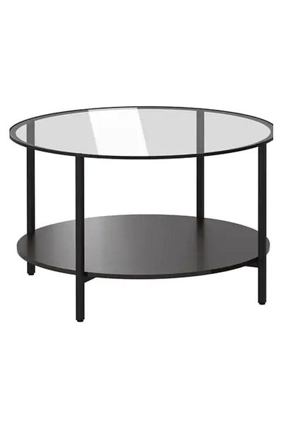 Luxury Home Black/Grey Coffee Table - EI-101