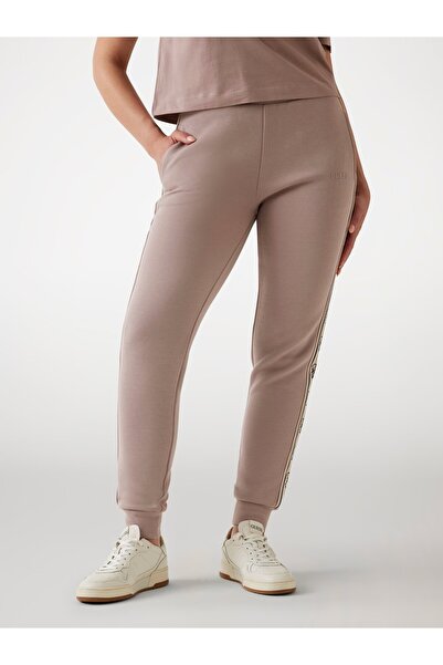 Guess Παντελόνι Jogger με ελαστικό πόδι και λογότυπο στο πλάι V2yb15kb3p2